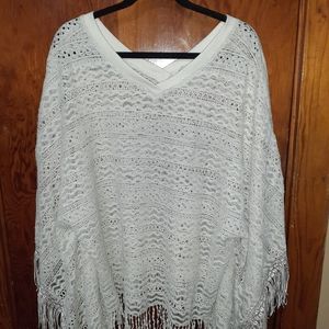 EASEL PONCHO/THROW
